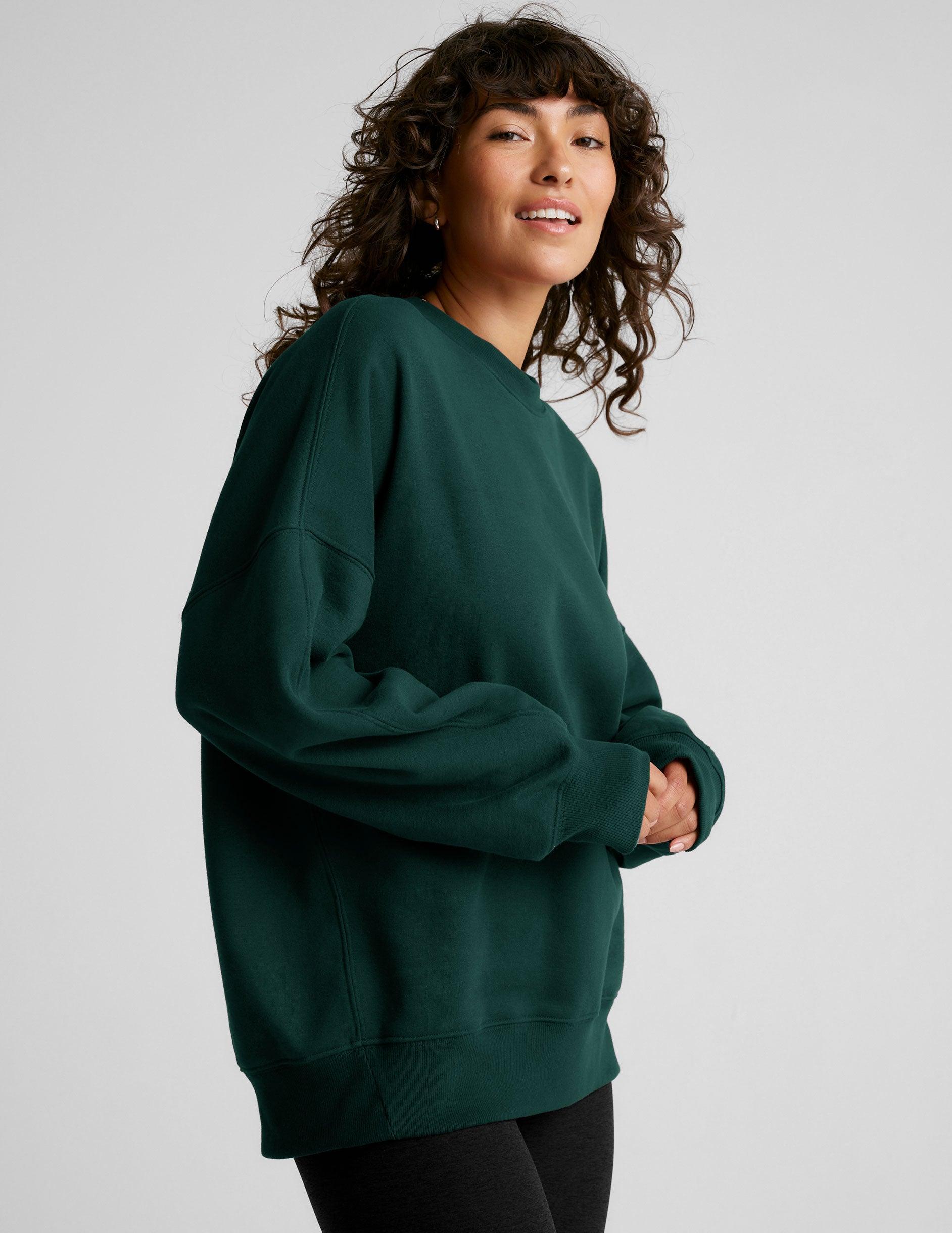 LuxeFleece Oversized Sweatshirt Product Image