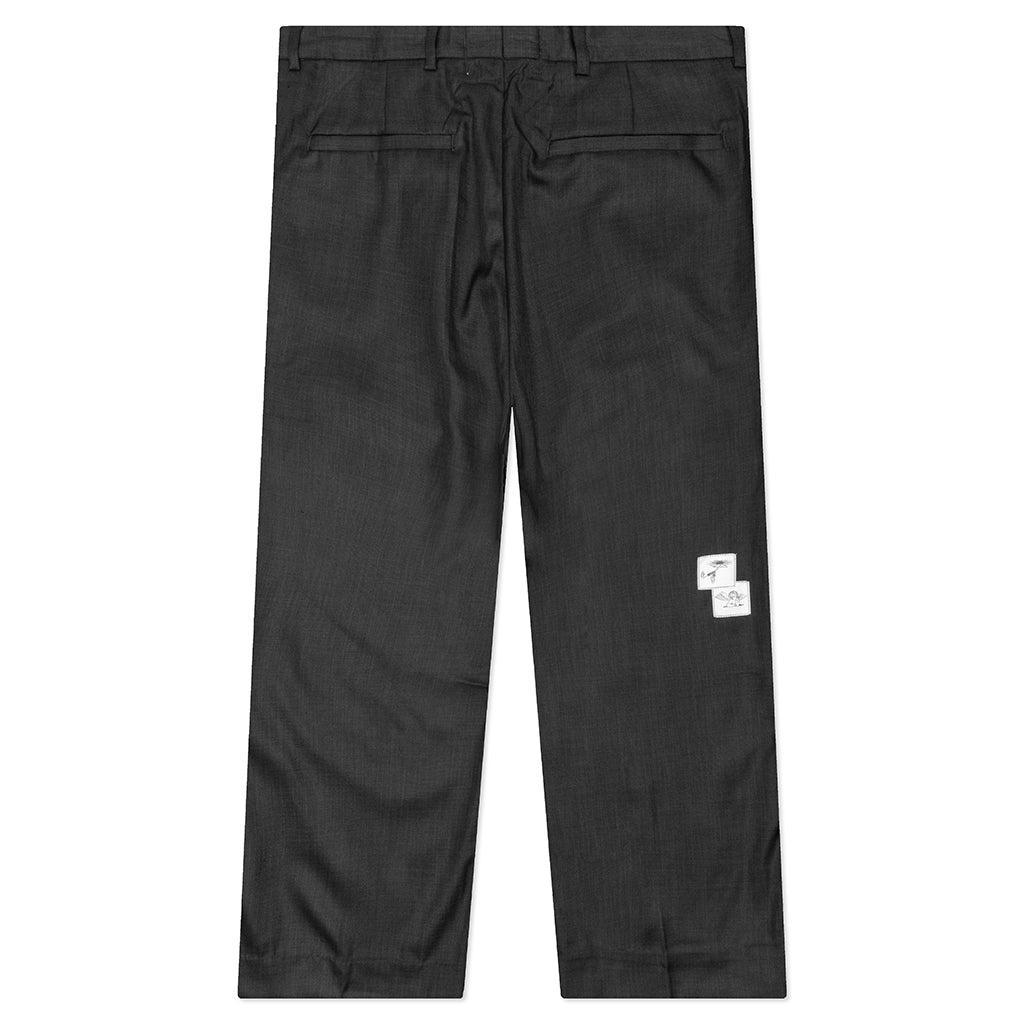 Patches Suit Pants - Black Male Product Image