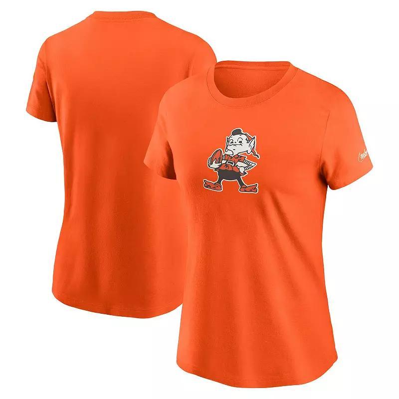 Womens Nike Cleveland Browns Primary Logo T-Shirt Product Image