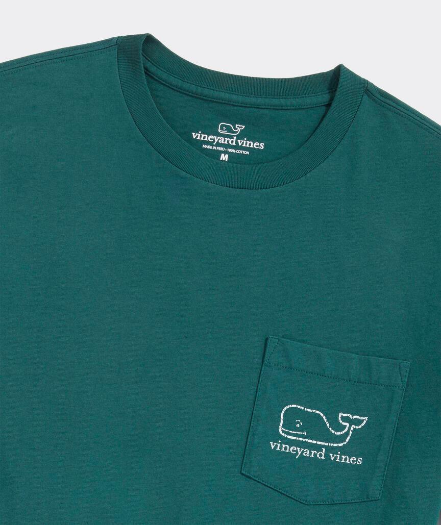 Vintage Whale Long-Sleeve Pocket Tee Product Image