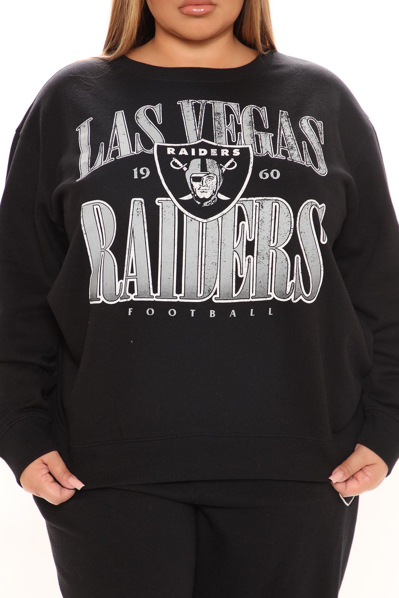 Las Vegas Raiders Sweatshirt - Black Female Product Image
