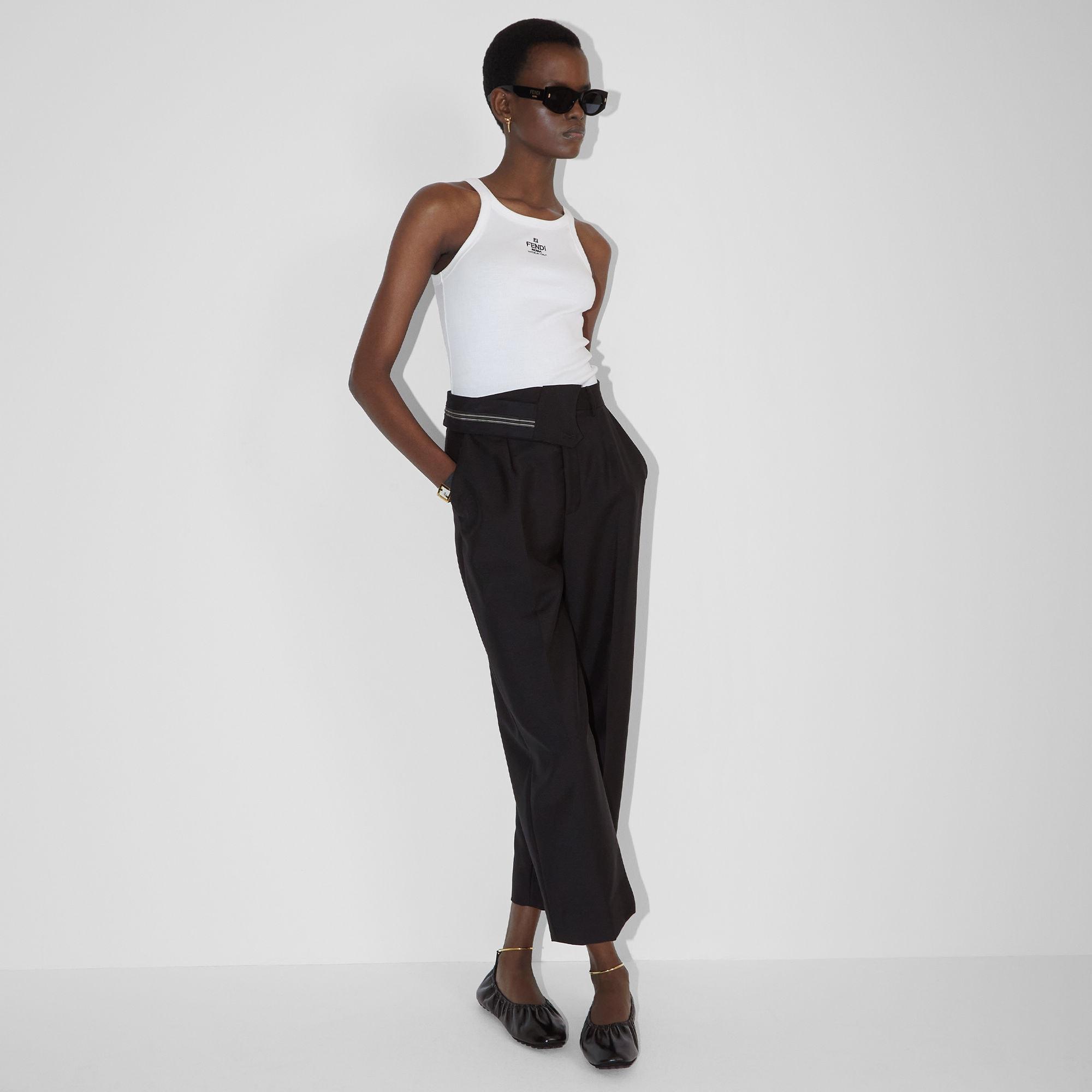 TopWhite cotton top Product Image