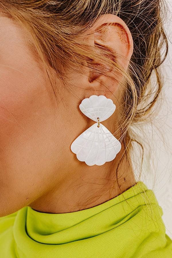 Summer Sweetness Earrings In Ivory Product Image