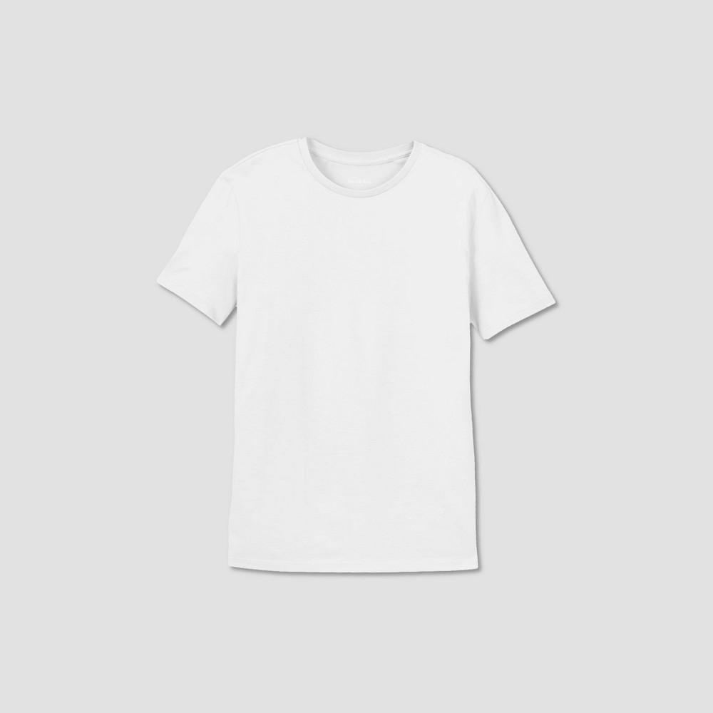 Mens Every Wear Short Sleeve T-Shirt - Goodfellow & Co White M Product Image