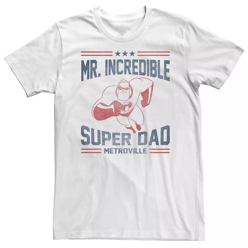 Disney / Pixar's The Incredibles Big & Tall Mr. Super Dad Metroville Tee, Men's,  Product Image