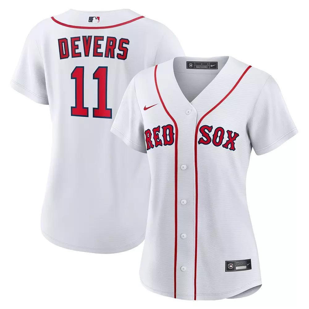 Women's Nike Rafael Devers White Boston Red Sox Home Replica Player Jersey, Size: XL Product Image