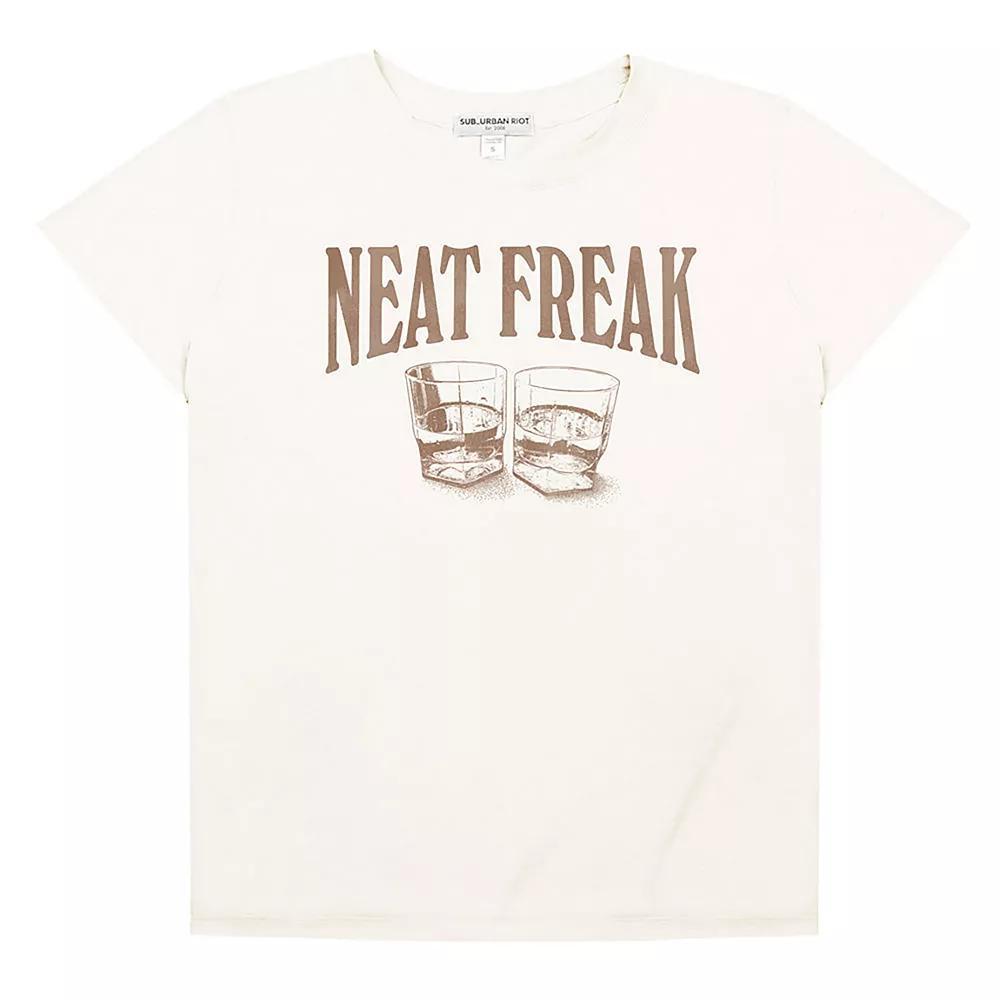 Women's Suburban Riot Neat Freak Loose Graphic Tee, Girl's,  Product Image