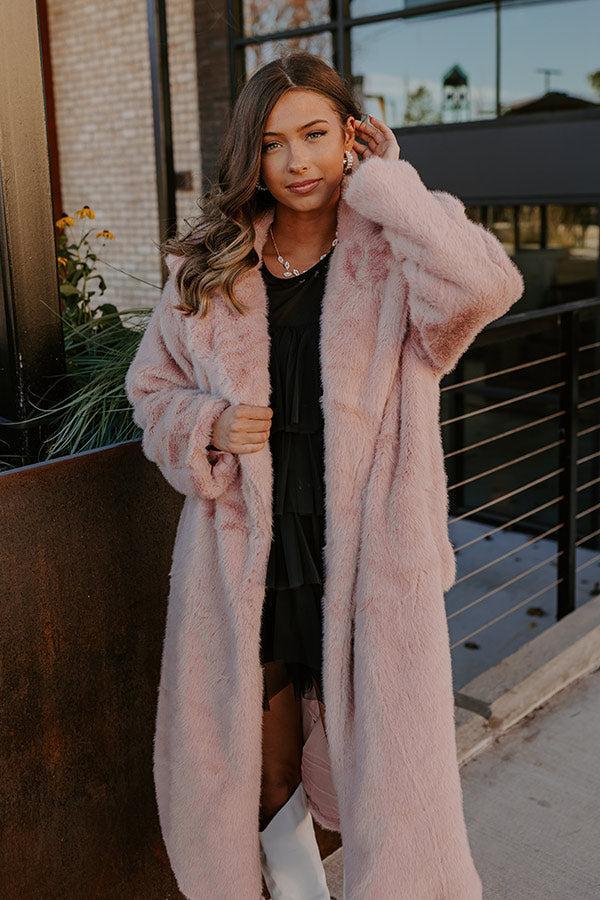 Milan Mornings Plush Coat Product Image