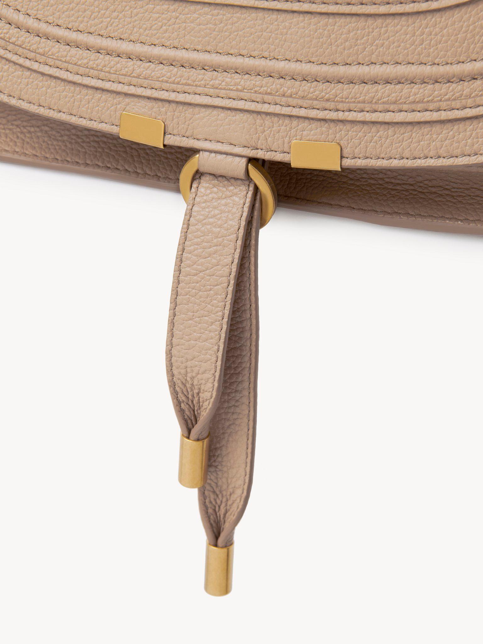Small Marcie bag in grained leather Product Image