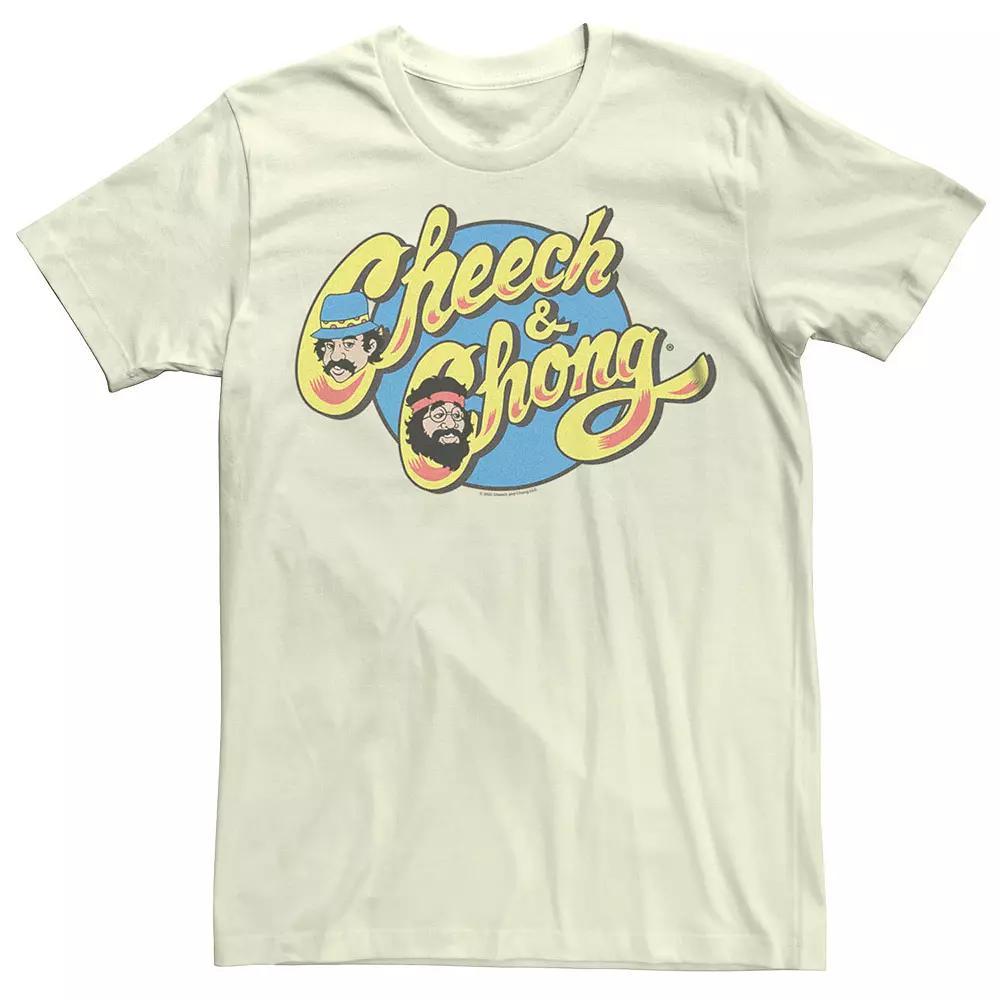 Men's Cheech And Chong 2 Heads Logo Tee,  Product Image