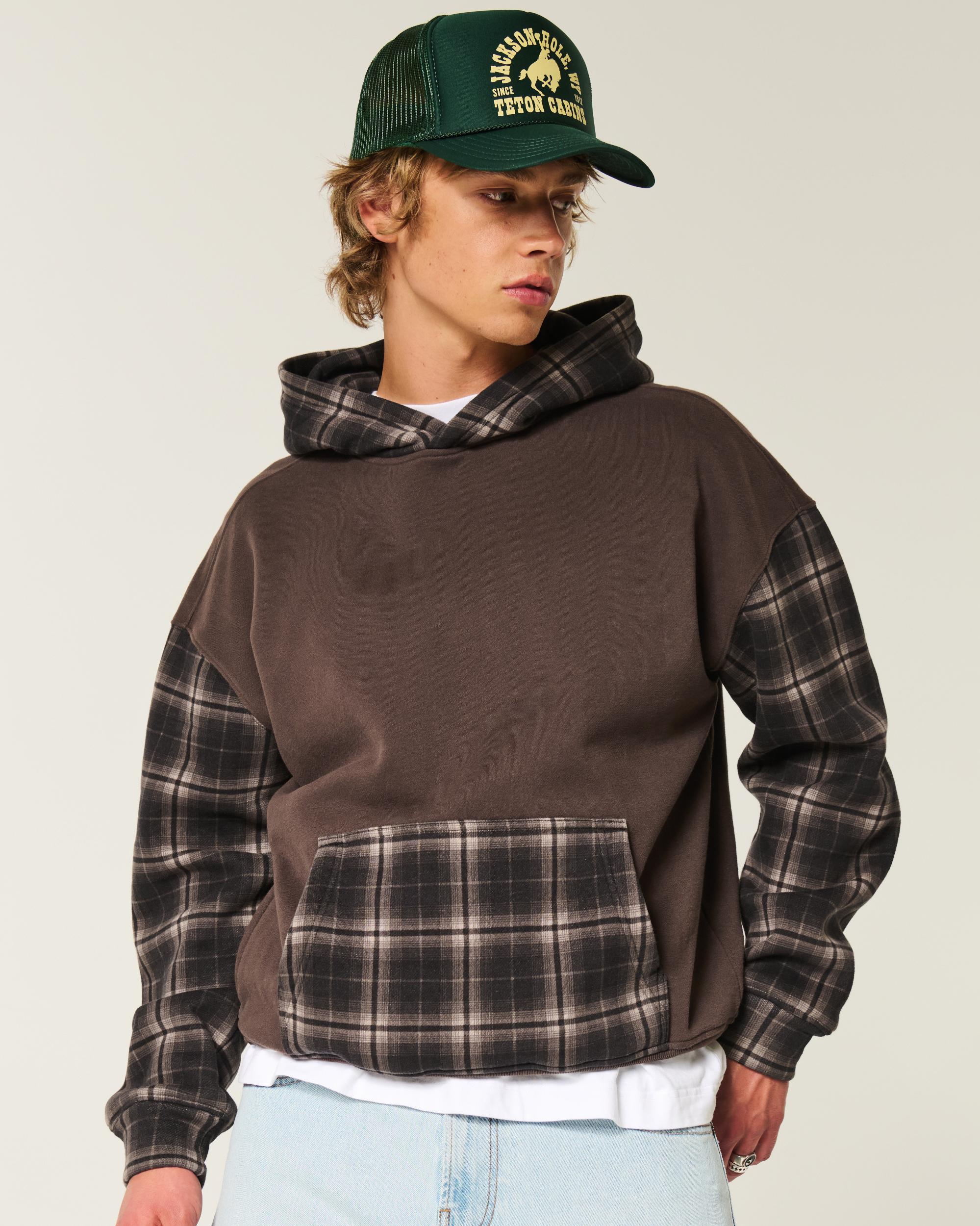 Boxy Camo Hoodie Product Image