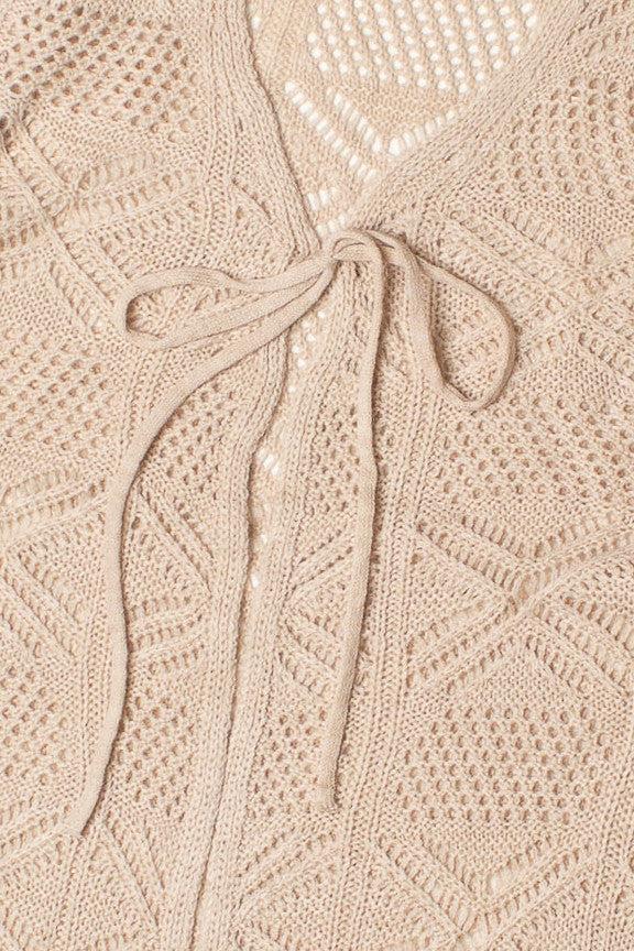 Pointelle Duster Cardigan Product Image