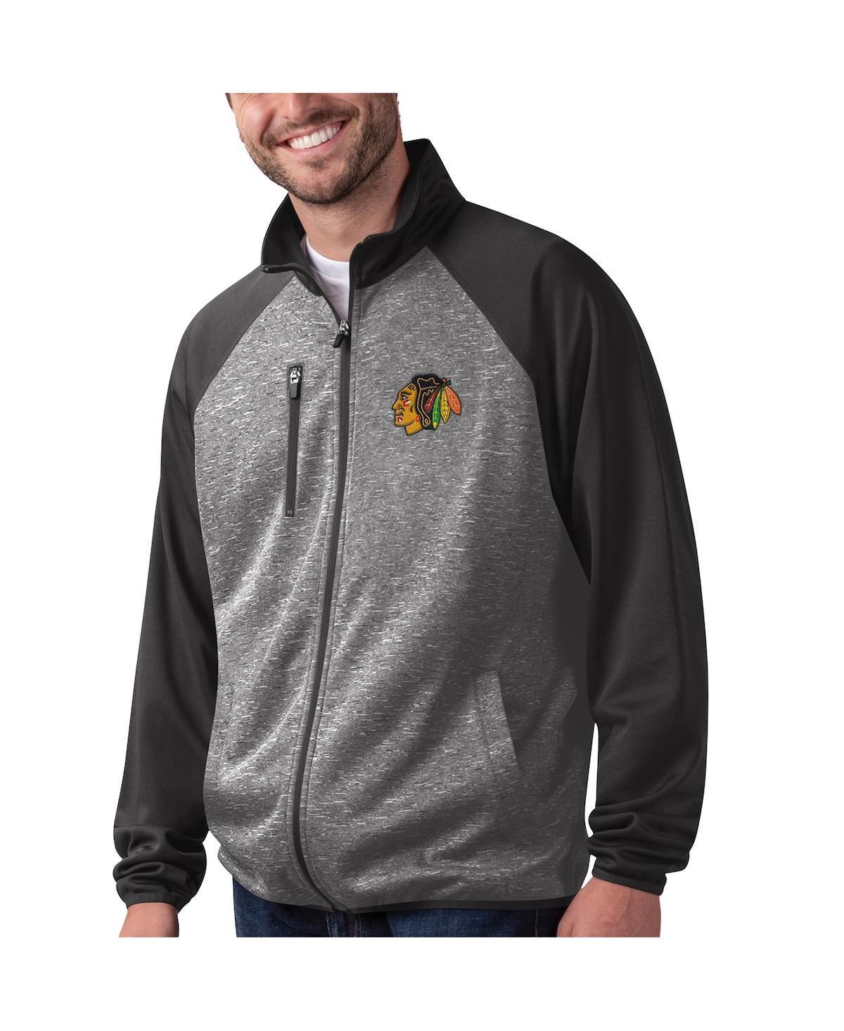 Mens G-III Sports by Carl Banks Boston Bruins RunnersRaglan Full-Zip Track Jacket Product Image