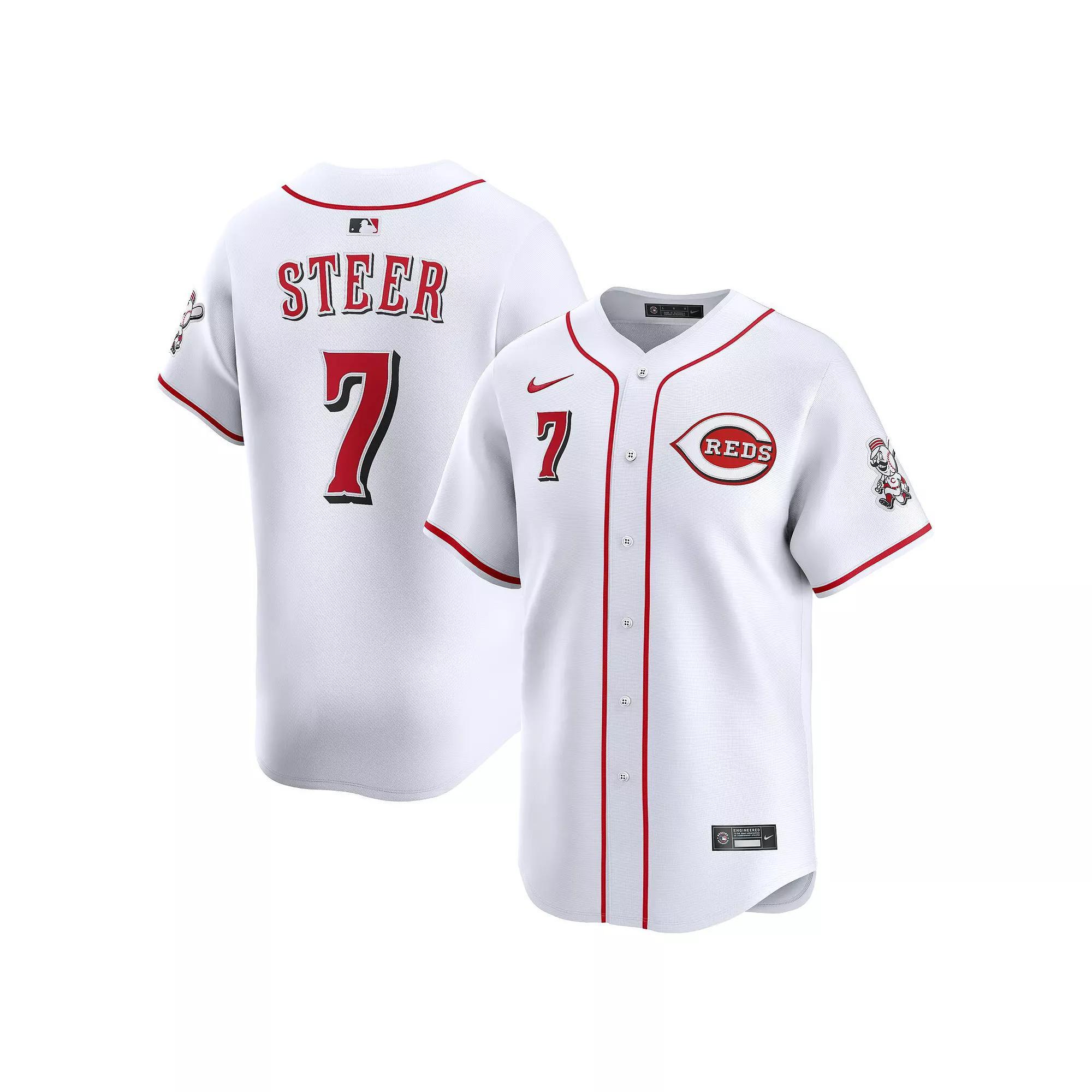 Spencer Steer Cincinnati Reds Nike Mens Dri-FIT ADV MLB Limited Jersey | LM25REHORE9-2A2 Product Image