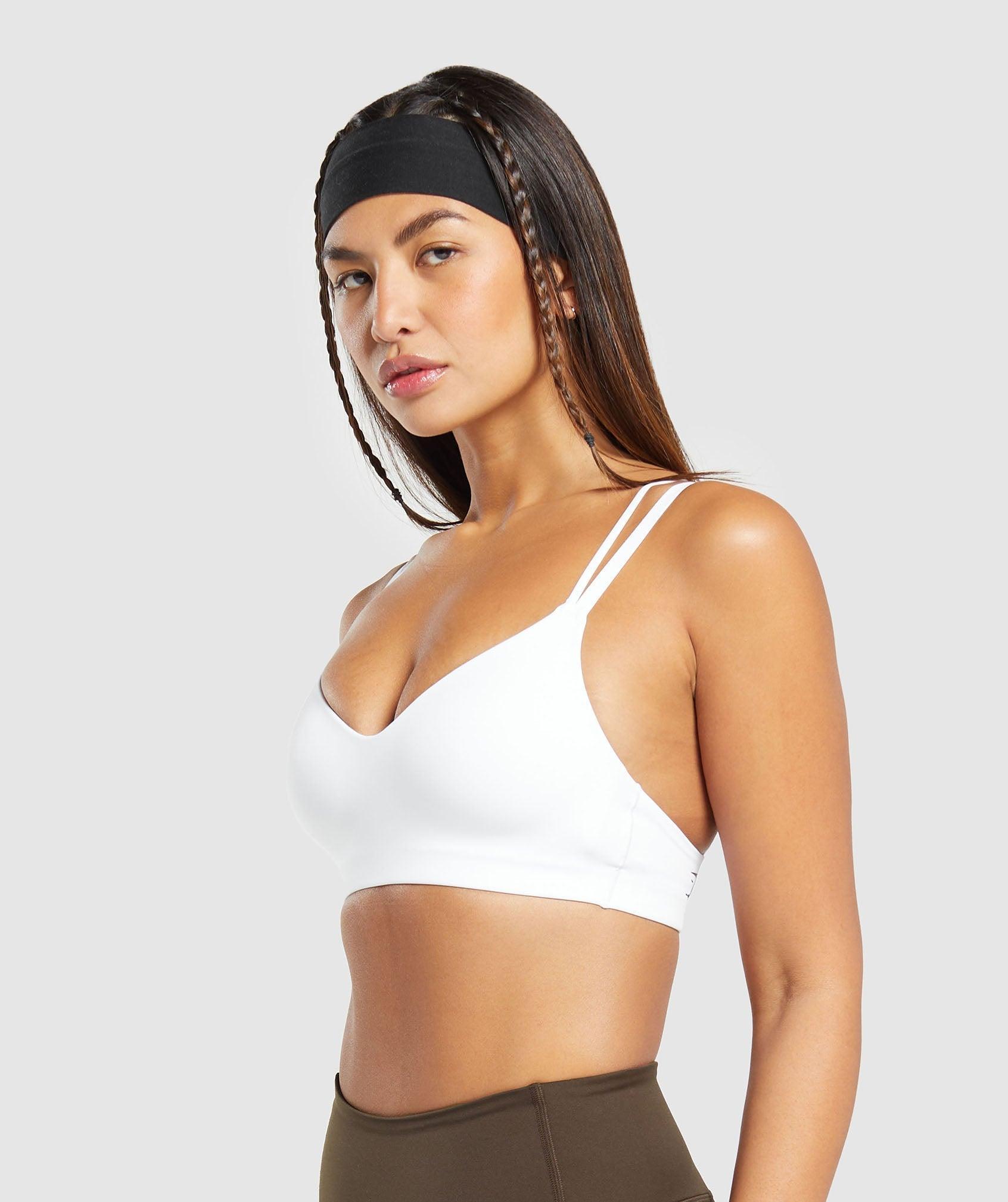 Strappy Back Light Support Sports Bra Product Image