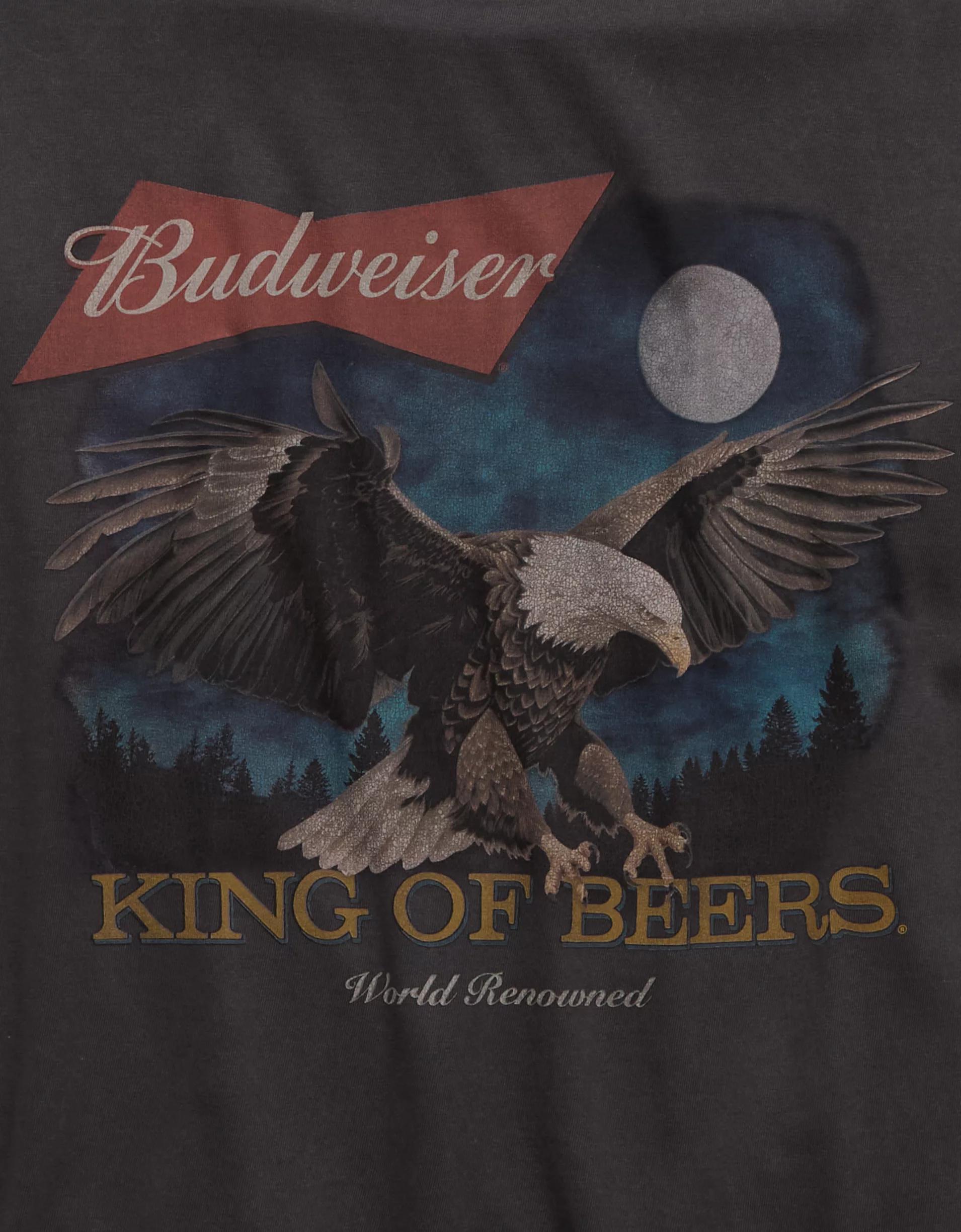 AE Boxy Budweiser Graphic T-Shirt Product Image