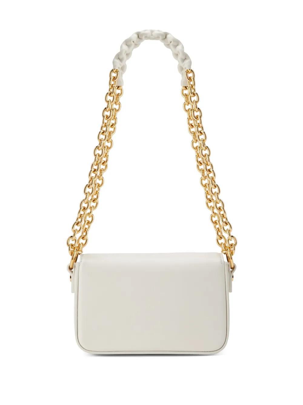 TOM FORD Mini Natalia Leather Shoulder Bag In White Product Image