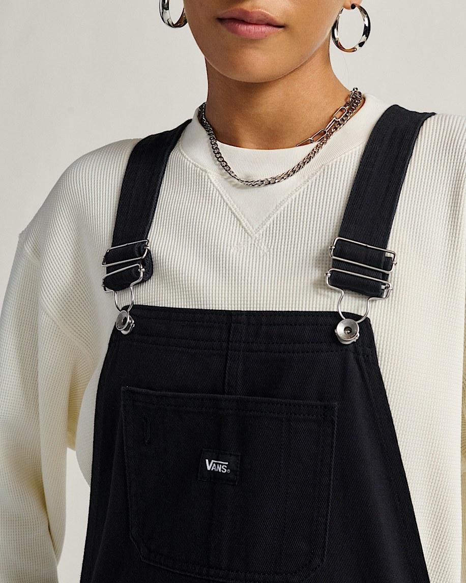 Sirelle Overalls in Black| Vans US Product Image