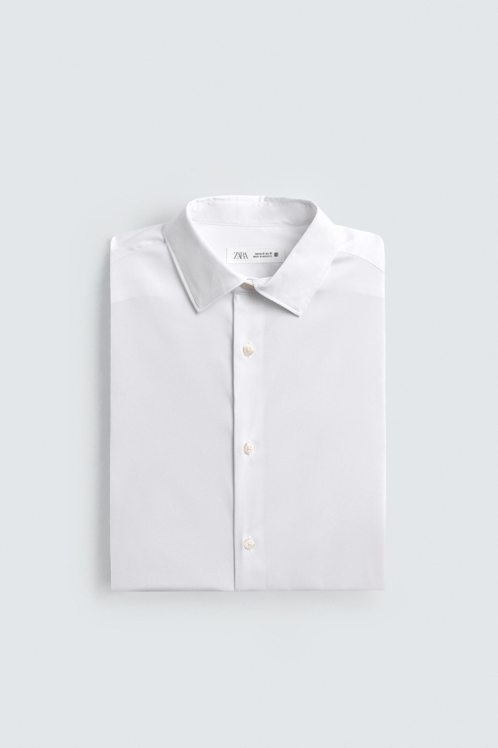 SLIM FIT FRENCH CUFF SHIRT Product Image