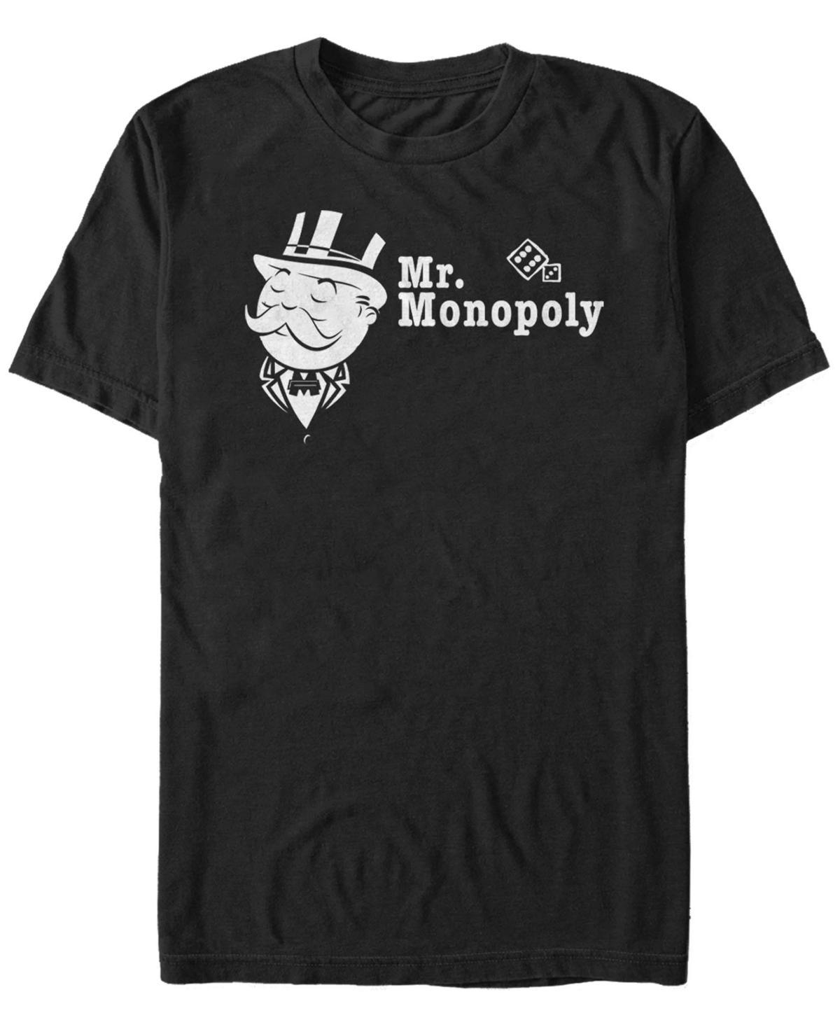 Men's Monopoly Mr. Monopoly Portrait Tee, Size: XXL, White Product Image