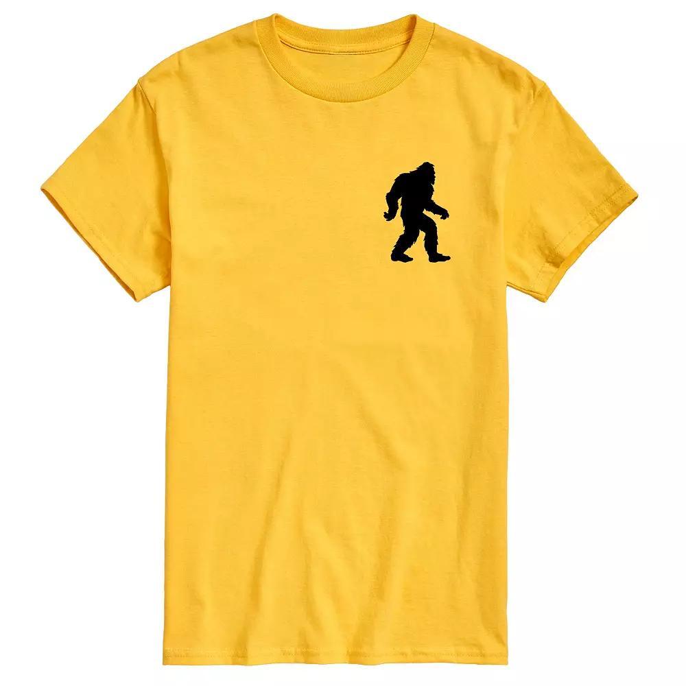 Men's Sasquatch Silhouette Graphic Tee,  Product Image