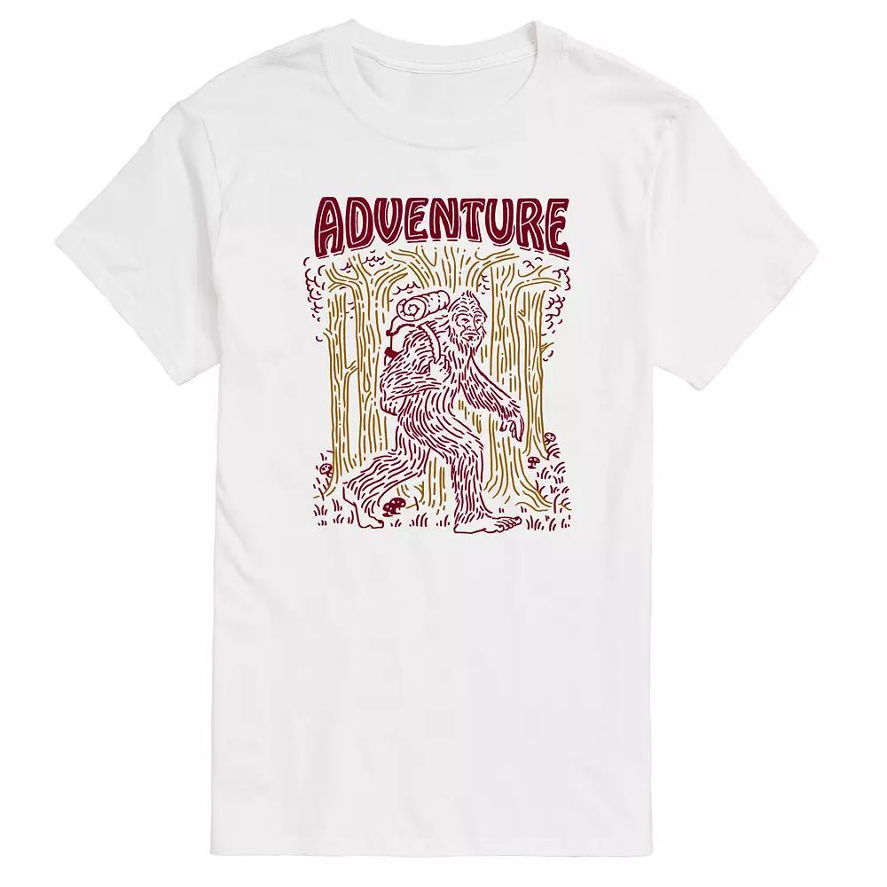 Big & Tall Adventure Sasquatch Graphic Tee, Men's,  Product Image