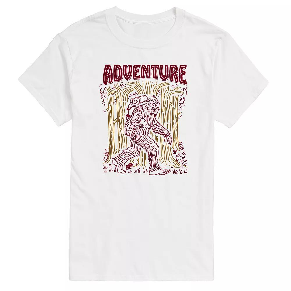 Big & Tall Adventure Sasquatch Graphic Tee, Men's,  Product Image