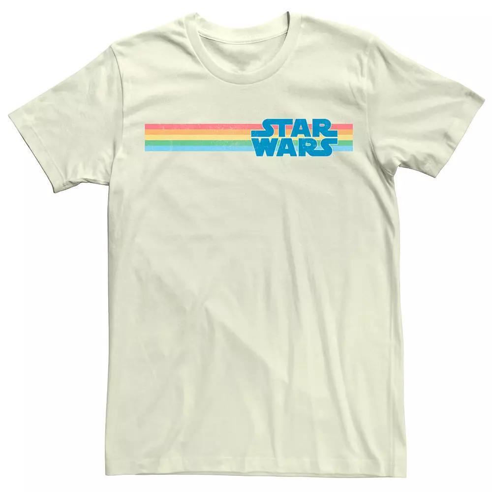 Men's Star Wars Multi Stripe Logo Tee,  Product Image