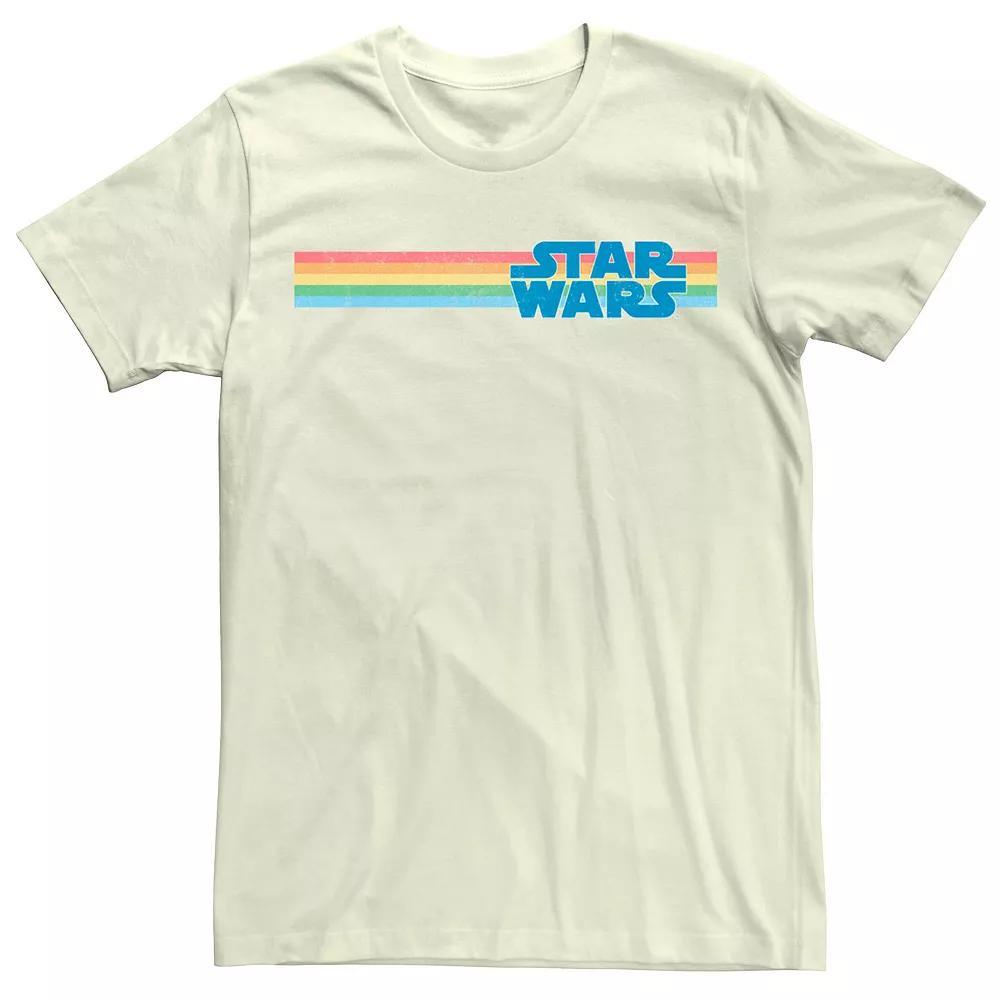 Men's Star Wars Multi Stripe Logo Tee,  Product Image