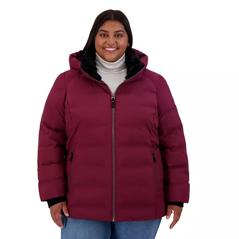 Plus Size ZeroXposur Holly Quilted Jacket, Womens Product Image