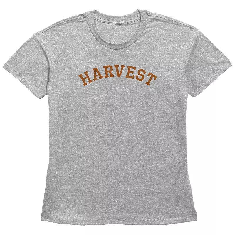 Women's Harvest Graphic Tee, Size: XL, Grey Gray Product Image