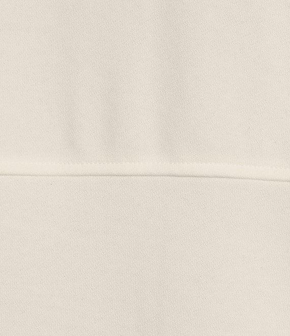 Westbound Long Sleeve Half Button Front Contrast Trim Top Product Image