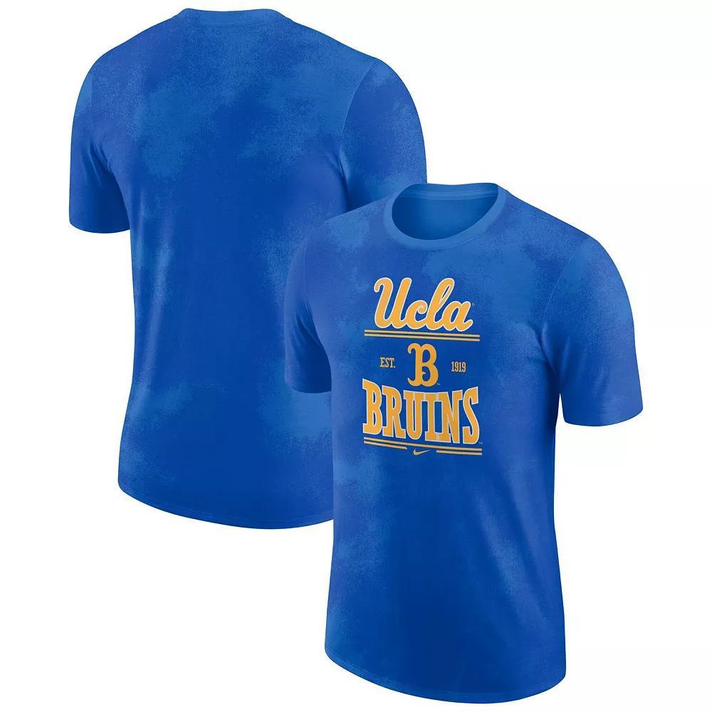 Men's Nike Blue UCLA Bruins Team Stack T-Shirt, Size: Large Product Image