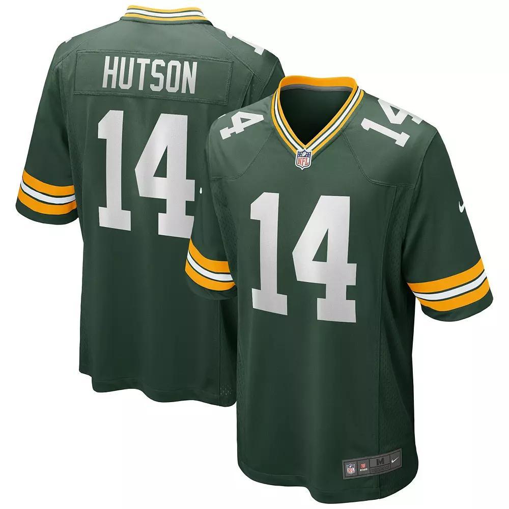 Men's Nike Don Hutson Green Green Bay Packers Game Retired Player Jersey,  Product Image