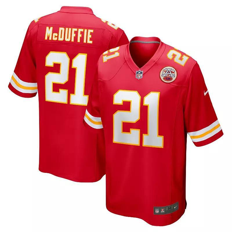 Men's Nike Rashee Rice Red Kansas City Chiefs Game Jersey, Size: XL Product Image