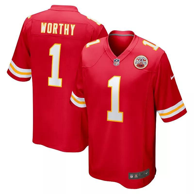 Xavier Worthy Kansas City Chiefs Nike Men's NFL Game Football Jersey Product Image