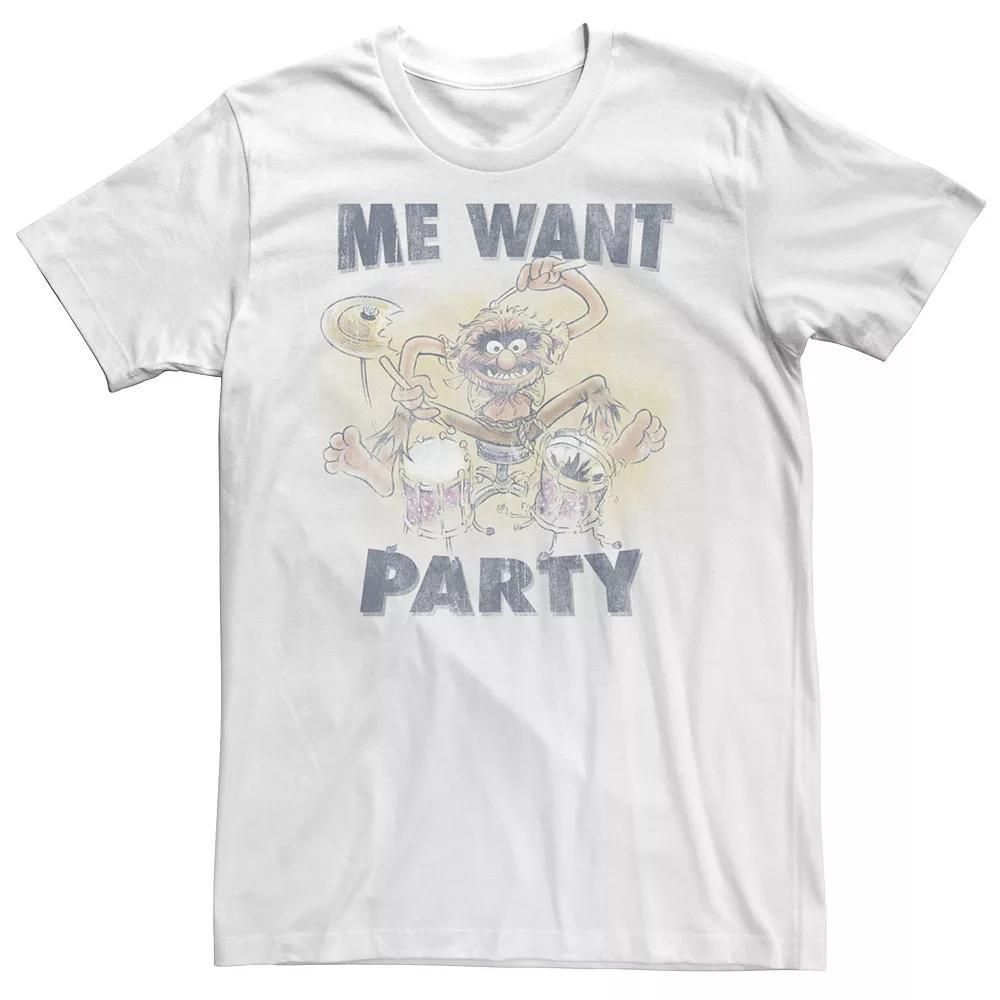 Men's The Muppets Animal Me Want Party Graphic Tee,  Product Image