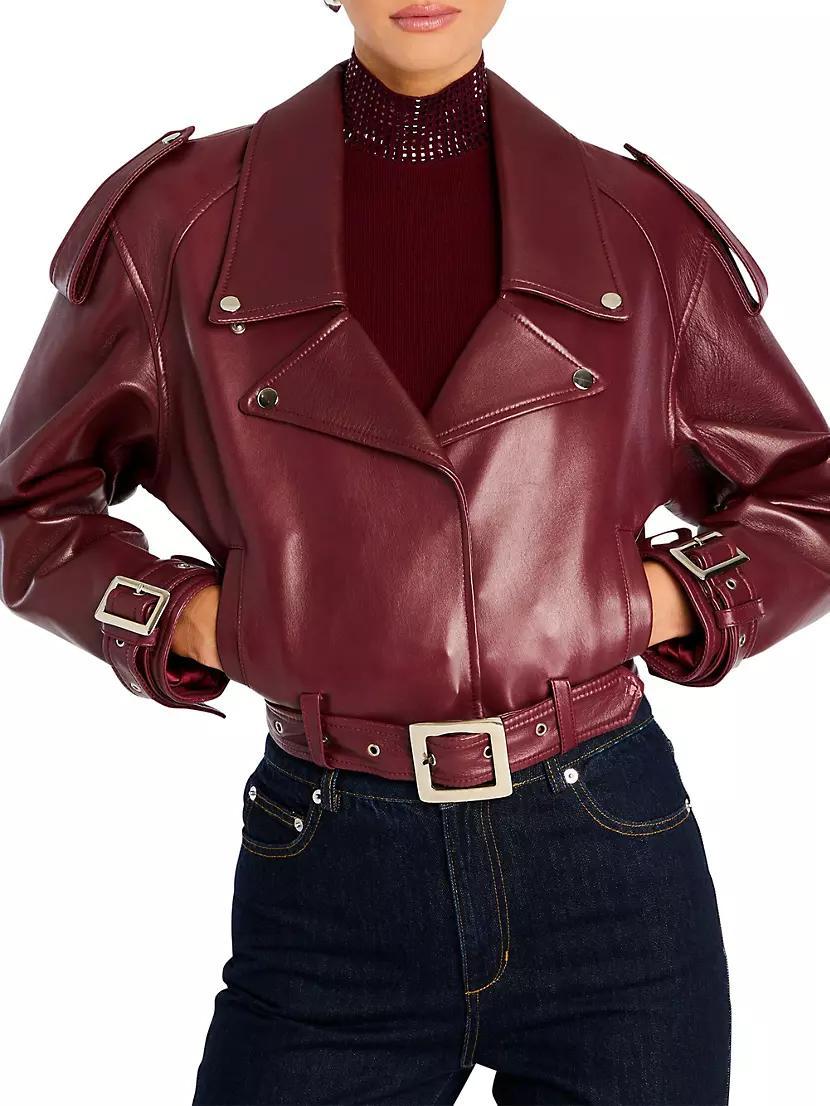 Einsley Leather Jacket Product Image