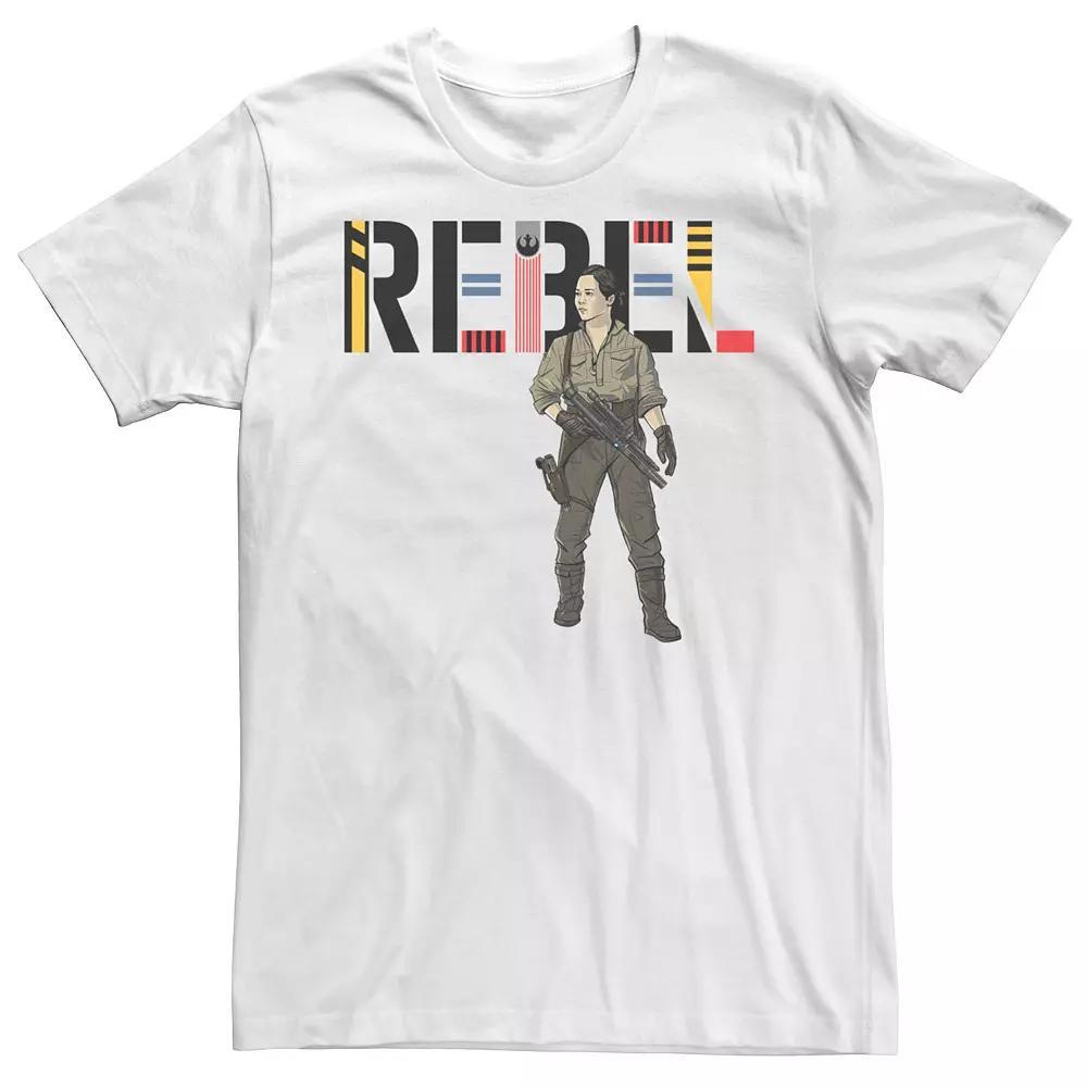 Men's Star Wars The Rise of Skywalker Rebel Rose Tee,  Product Image
