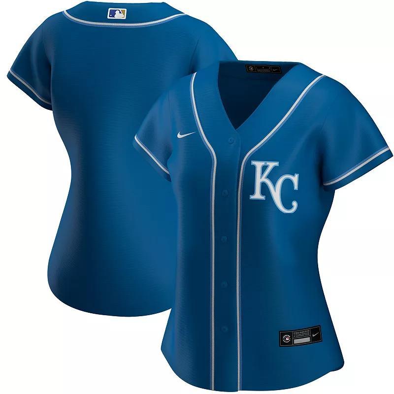 Womens Nike Blue Kansas City Royals Alternate Replica Team Jersey Product Image