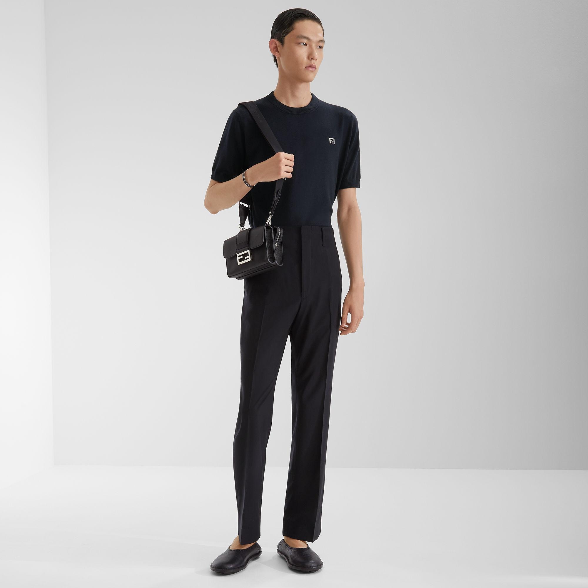 SweaterNavy blue wool sweater Product Image