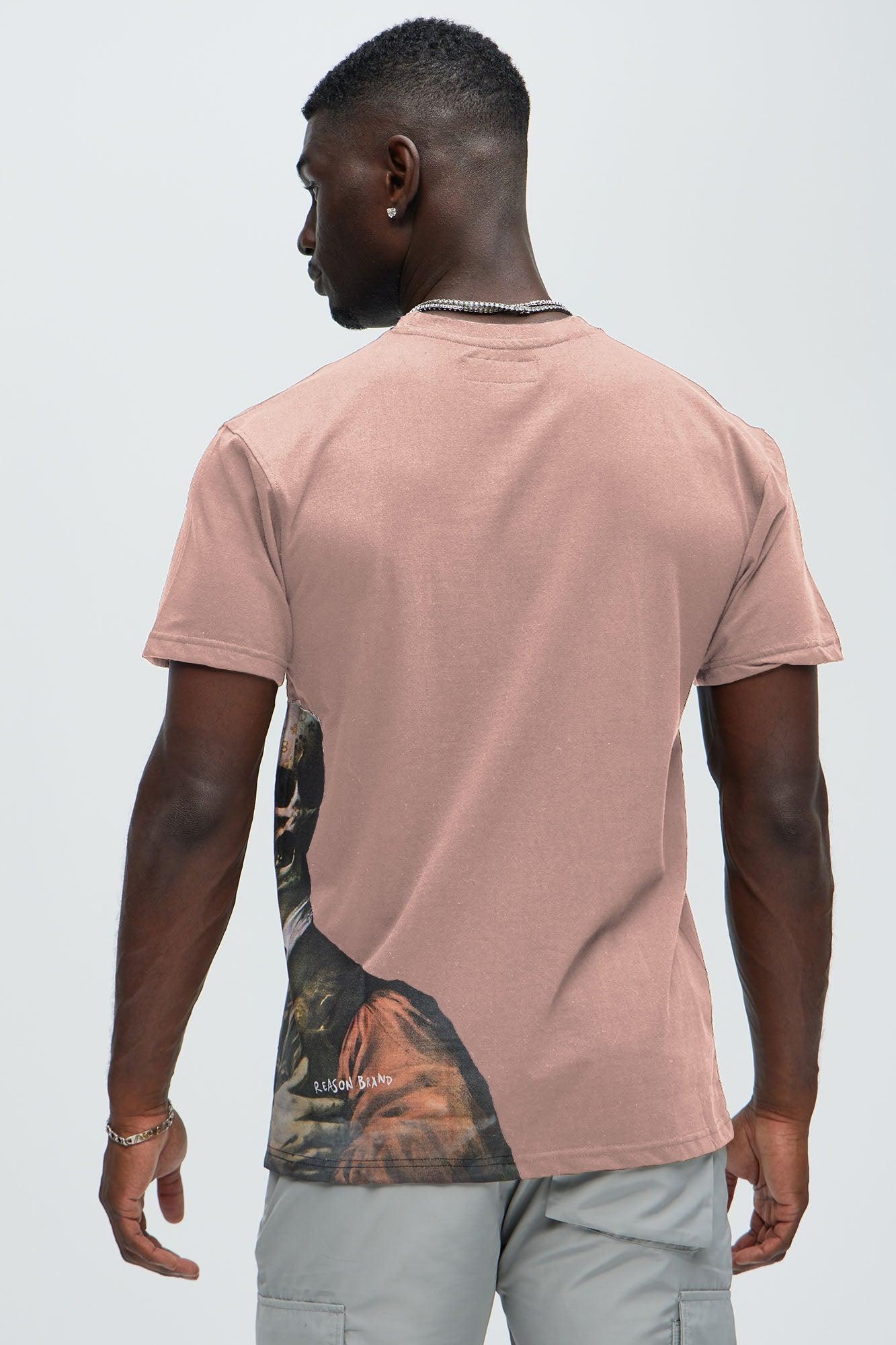 Art Is Not A Crime Short Sleeve Tee - Pink Product Image