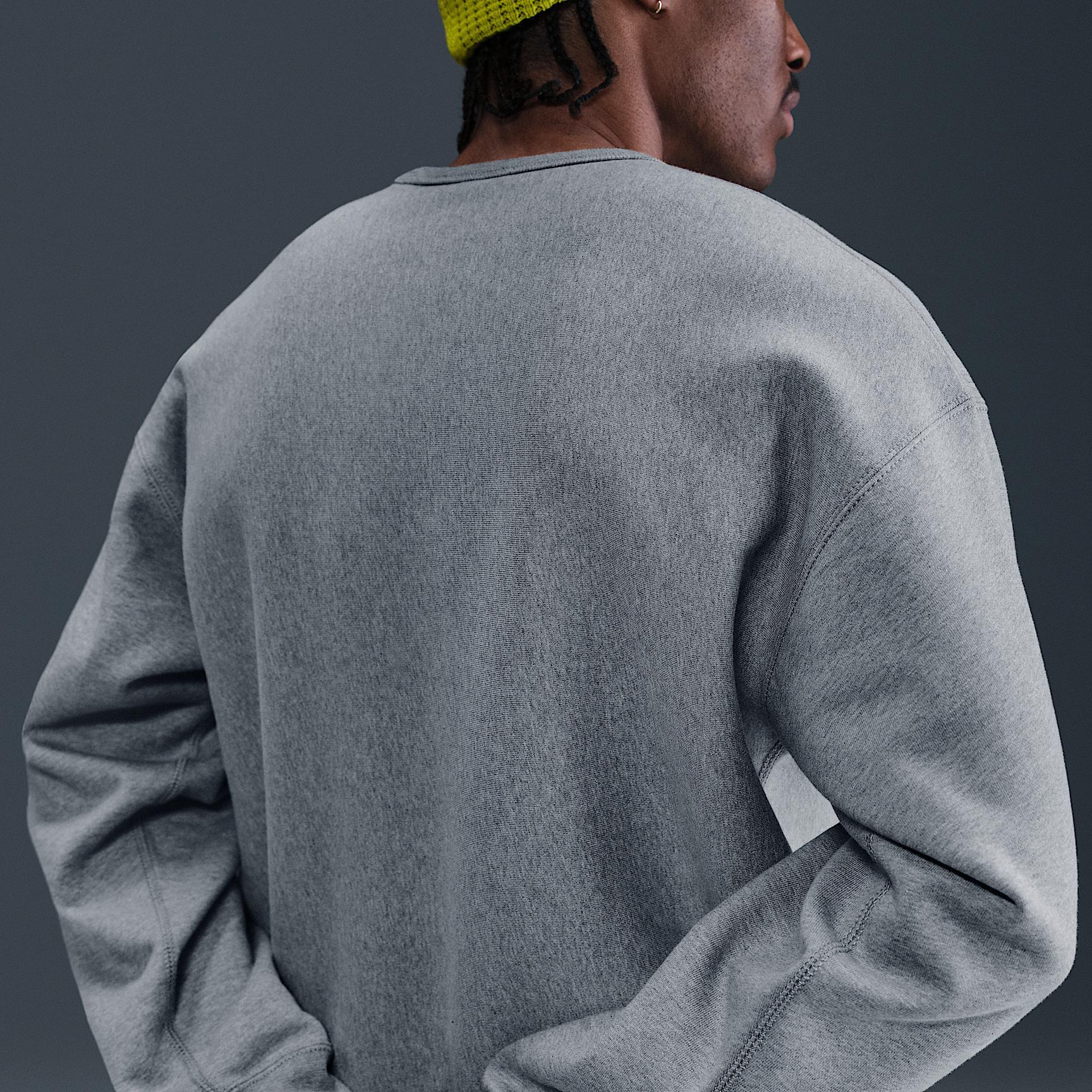 Nike Mens Solo Swoosh Fleece Crew | HV1086-063 Product Image