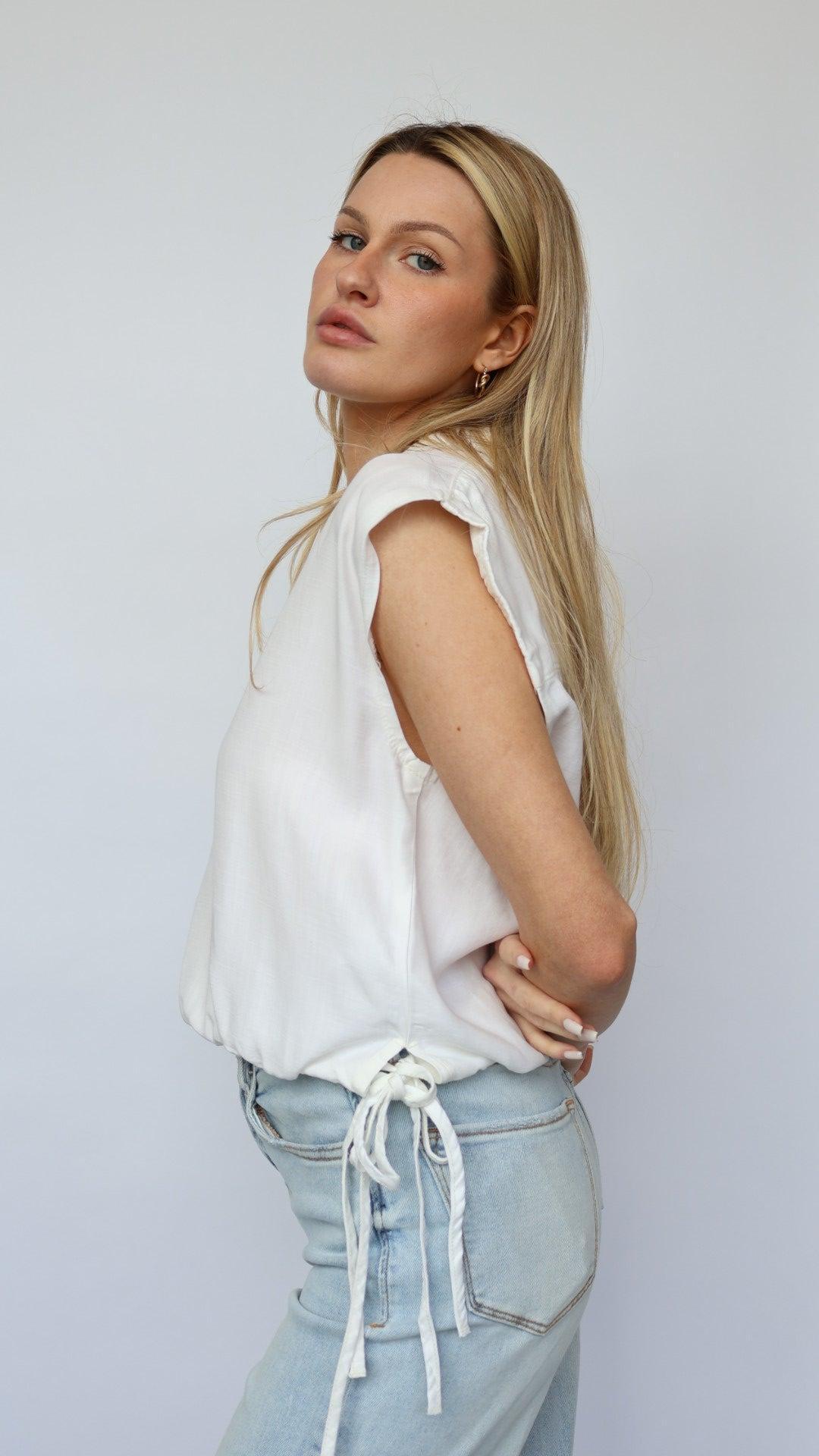 Collared Chambray Top Product Image