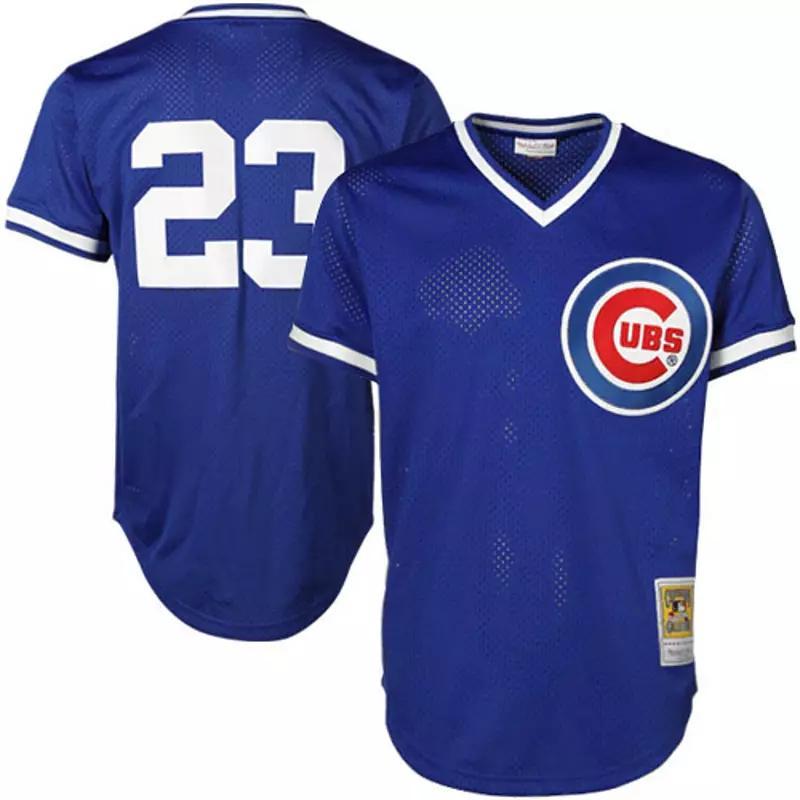 Mitchell & Ness Ryne Sandberg Chicago Cubs Cooperstown Authentic Collection Throwback Replica Jersey - Royal Blue, Men's, Size: Medium Product Image