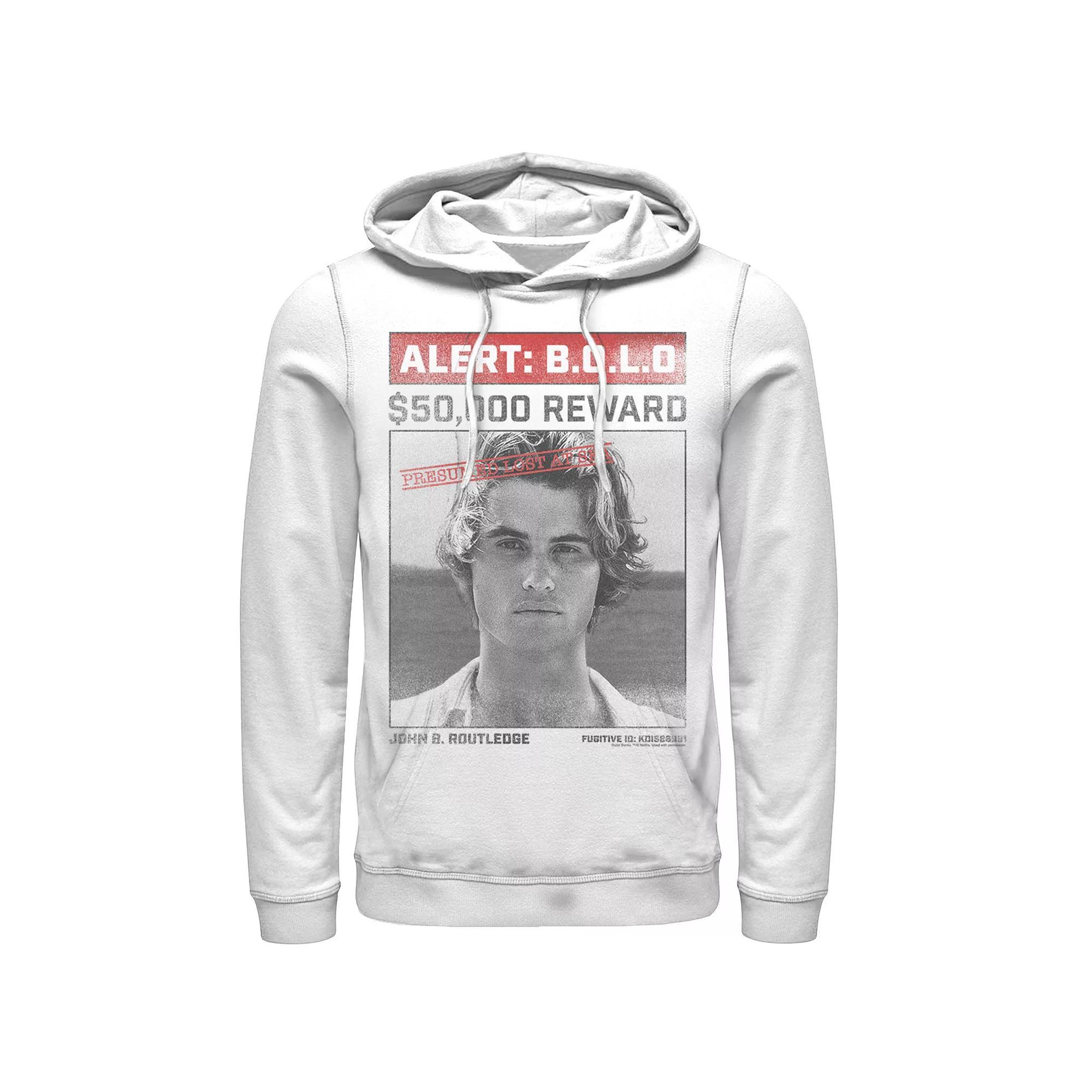 Men's Outer Banks John's Wanted Reward Poster Hoodie, Boy's,  Product Image