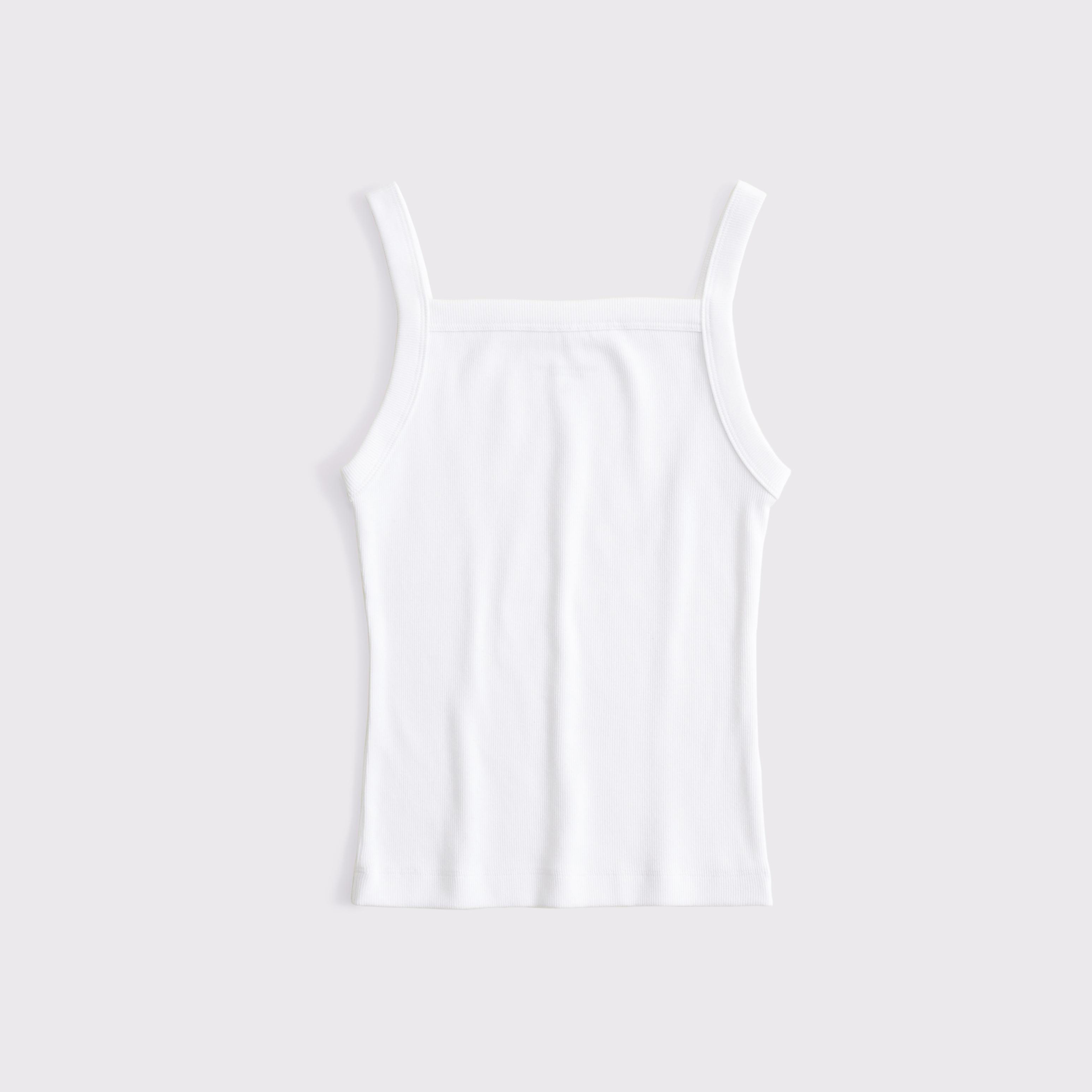 Straight Neck Rib Tank Product Image