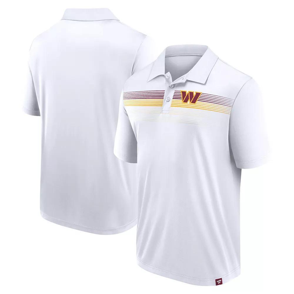 Men's Fanatics White Washington Commanders Big & Tall Sublimated Polo,  Product Image