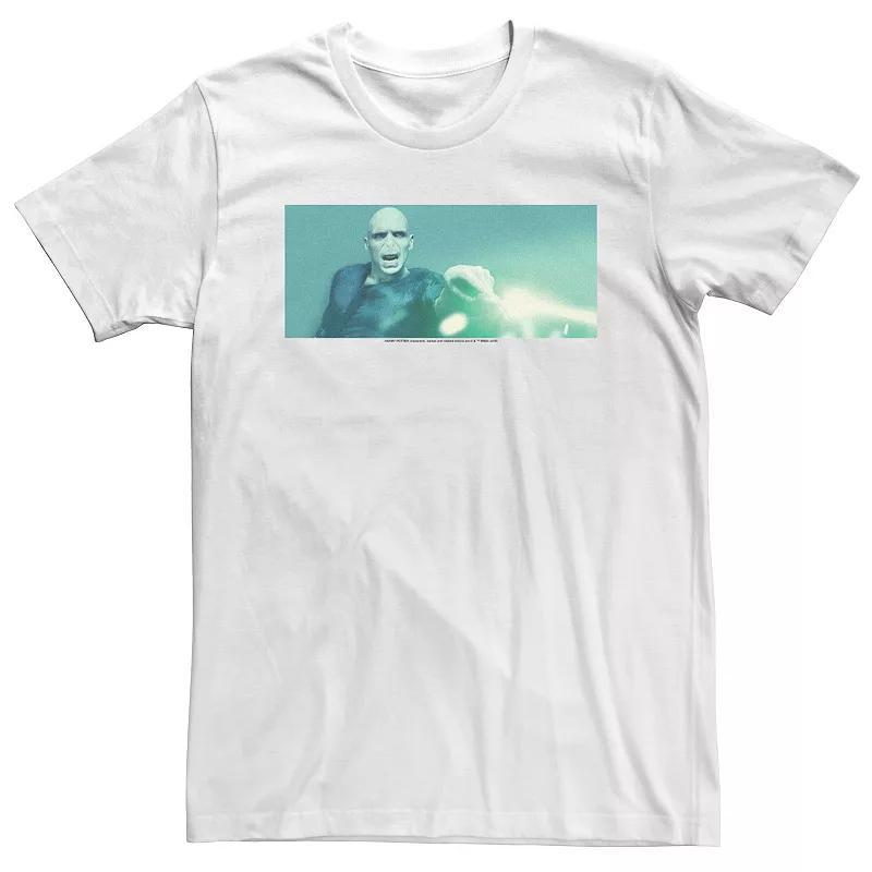 Big & Tall Harry Potter Lord Voldemort Casting Spell Poster Tee, Mens Product Image