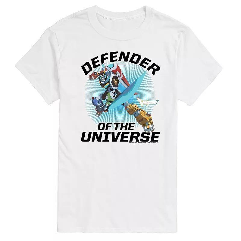 Men's Voltron Defenders Of The Universe Graphic Tee, Size: XXL, Yellow Product Image